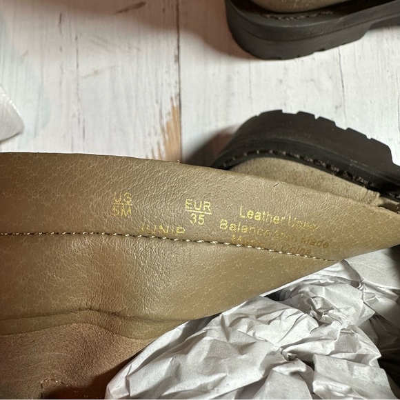 Sam Edelman Junip Brown Combat Lace Up Ankle Boots size US 5 NWOB - Picture 5 of 11